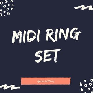 Midi Ring Set
